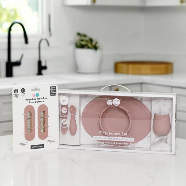 ezpz First Foods Set + BLW Food Cutters Bundle