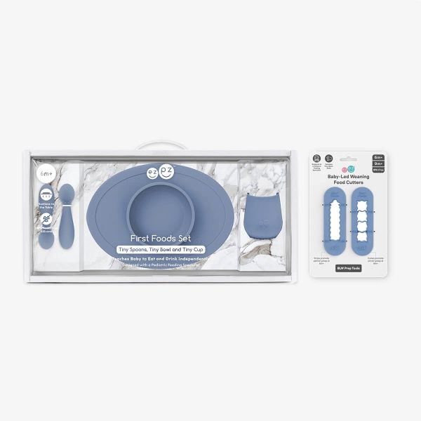 ezpz First Foods Set + BLW Food Cutters Bundle