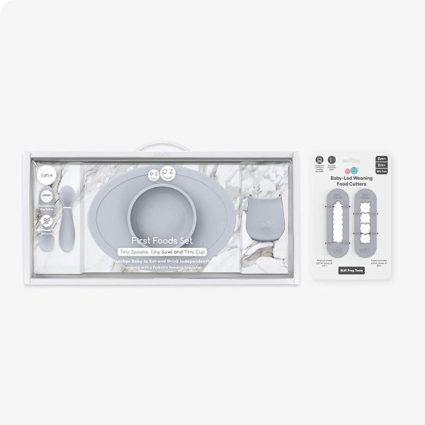 ezpz First Foods Set + BLW Food Cutters Bundle