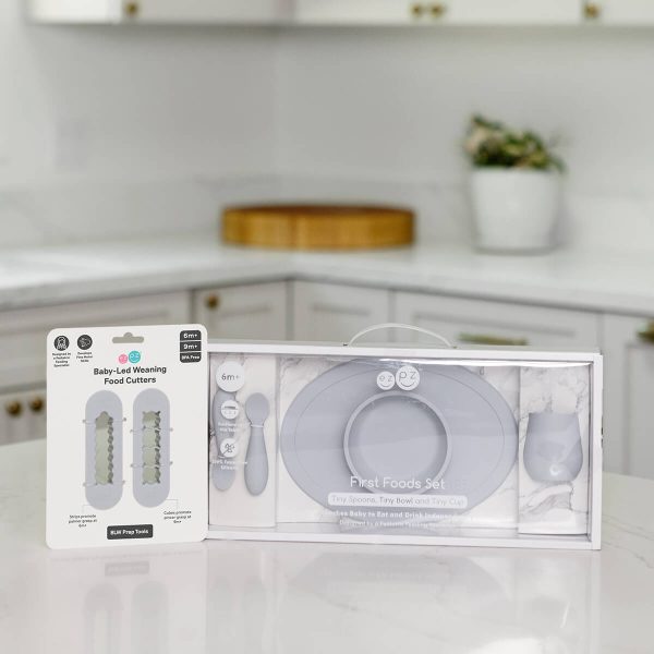 ezpz First Foods Set + BLW Food Cutters Bundle
