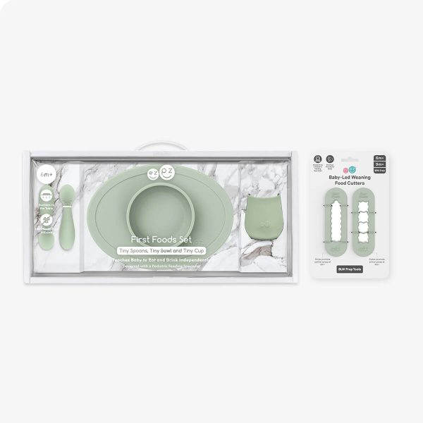 ezpz First Foods Set + BLW Food Cutters Bundle