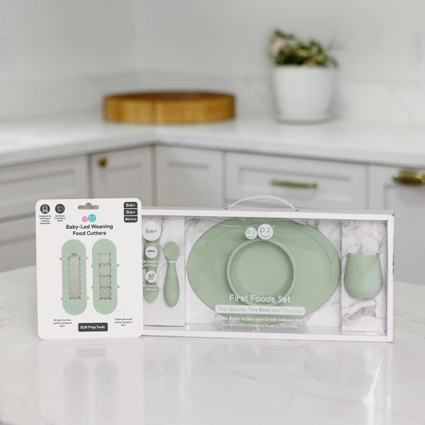 ezpz First Foods Set + BLW Food Cutters Bundle