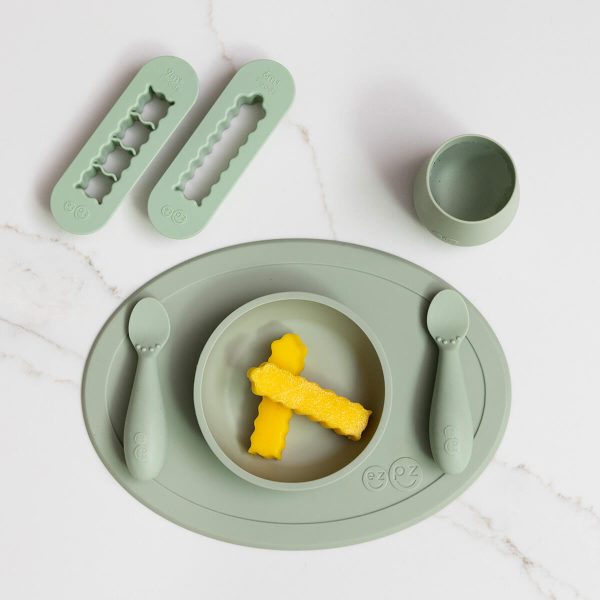 ezpz First Foods Set + BLW Food Cutters Bundle