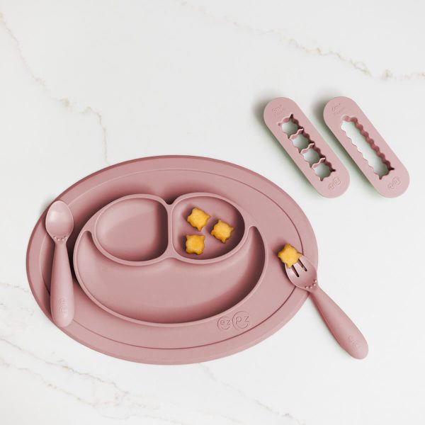 ezpz Mini Feeding Set + BLW Food Cutters Bundle