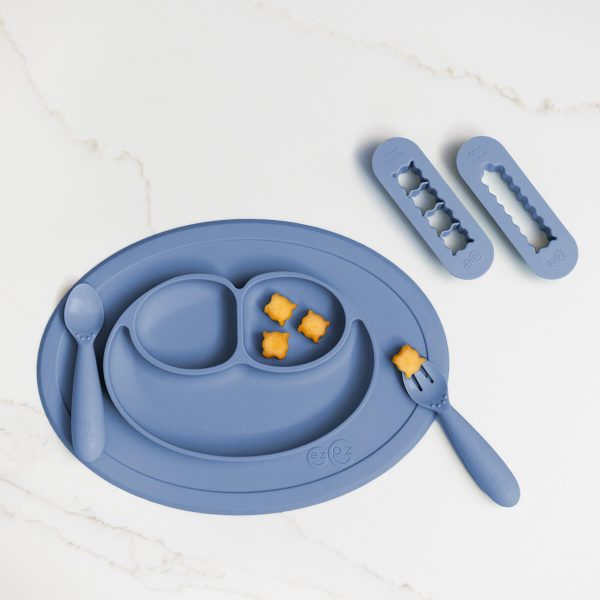ezpz Mini Feeding Set + BLW Food Cutters Bundle