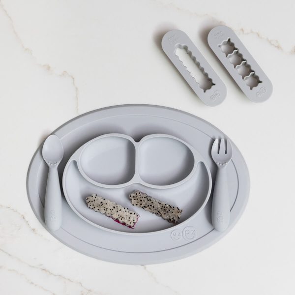 ezpz Mini Feeding Set + BLW Food Cutters Bundle