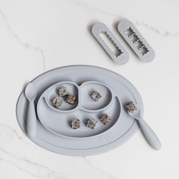 ezpz Mini Feeding Set + BLW Food Cutters Bundle