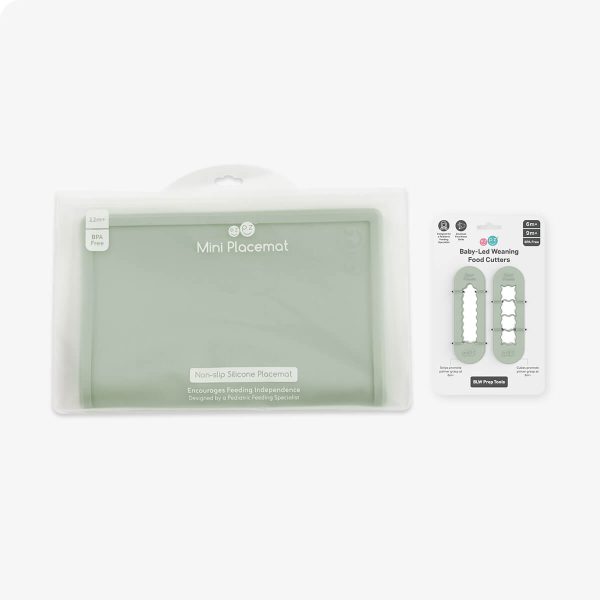 ezpz Mini Placemat + BLW Food Cutters Bundle