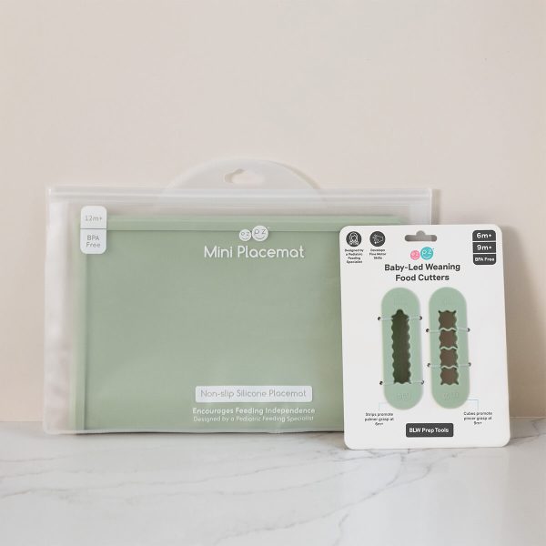 ezpz Mini Placemat + BLW Food Cutters Bundle