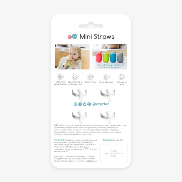 ezpz Straw Replacements