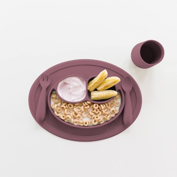 ezpz Mini Utensils in Mauve