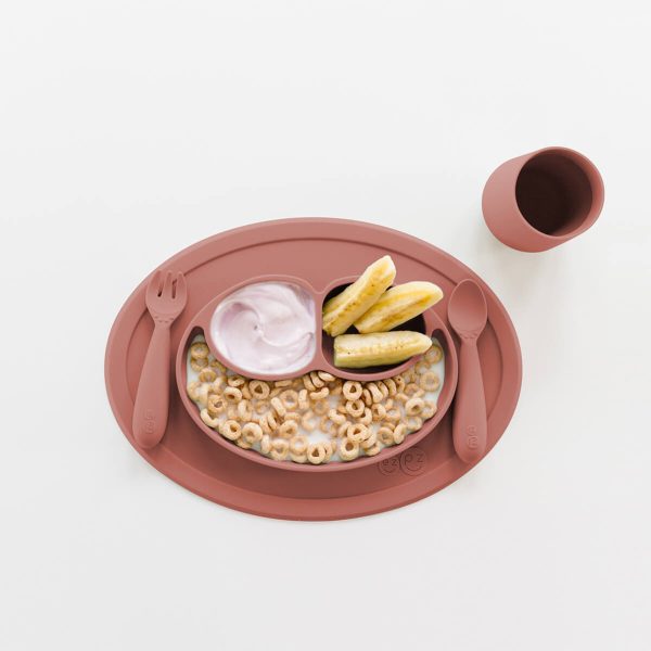 ezpz Mini Utensils in Sienna