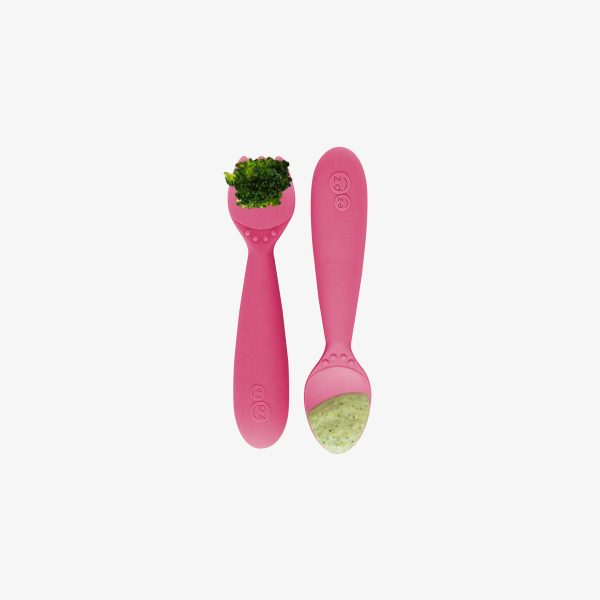 ezpz Mini Utensils in Pink