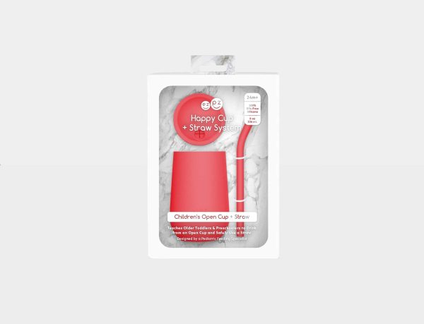 ezpz Happy Cup + Straw System (5-Pack)