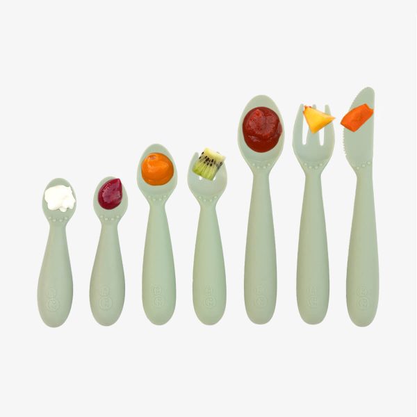 ezpz Developmental Utensil Set (5-Pack)