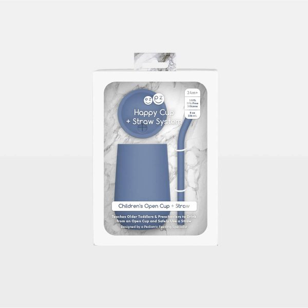ezpz Happy Cup + Straw System (5-Pack)