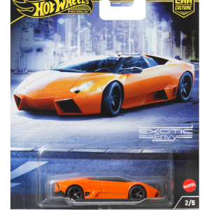 Hot Wheels Premium Car Culture Exotic Envy Lamborghini Reventon Roadster 1:64 Scale Collectible