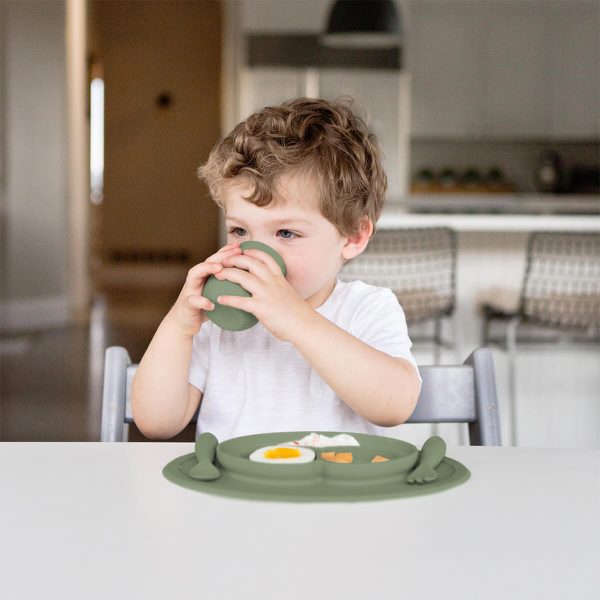 ezpz Mini Utensils in Olive
