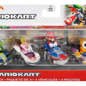 Hot Wheels?Mariokart 4 Pack