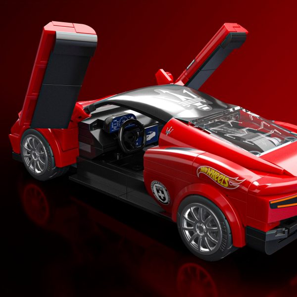 Mattel Brick Shop Hot Wheels Maserati Mc20