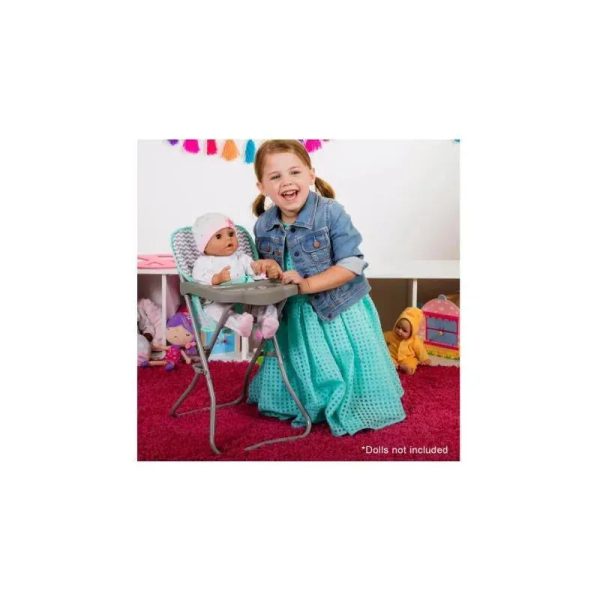 Adora Zig Zag High Chair for Baby Doll