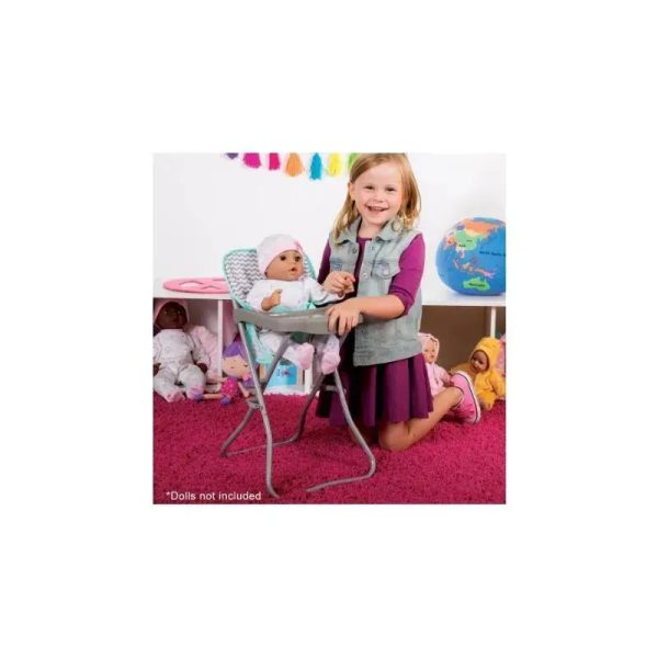 Adora Zig Zag High Chair for Baby Doll