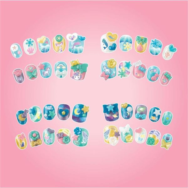 Aquabeads - Stars & Unicorn Nail Refill Kit