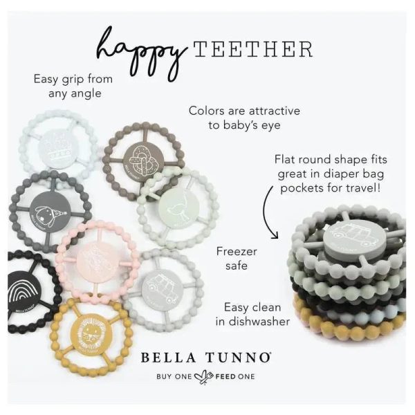 Bella Tunno Who Runs The World Happy Teether