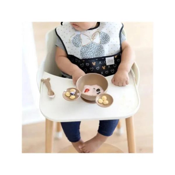 Bumkins- Disney Silicone First Feeding Set - Gold