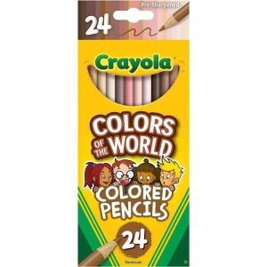 Crayola - 24 Ct Colored Pencils, Colors Of The World