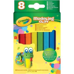 Crayola - 8 Ct Modeling Clay, Basic Assortment