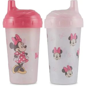 Cudlie - 2Pk Disney Minnie Mouse Hard Spout, Pose & Bows