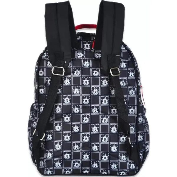 Cudlie - 5Pk Mickey Mouse Checker Print Diaper Backpack