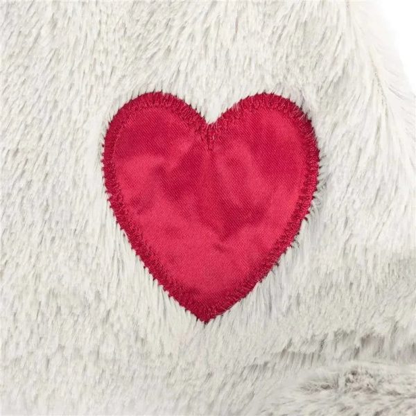 DEMDACO - Birthstone Color Garnet and Grey, Stuffed Animal Blankie Bear January