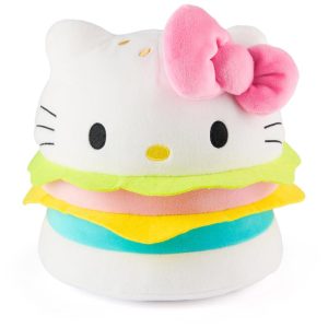 Gund - Hello Kitty Hamburger, 8 In