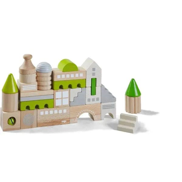 Haba - Coburg 28 Piece Wooden Building Blocks