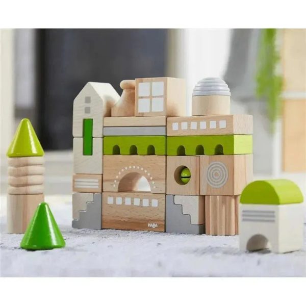 Haba - Coburg 28 Piece Wooden Building Blocks