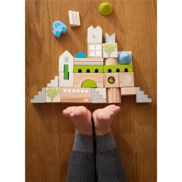 Haba - Coburg 28 Piece Wooden Building Blocks