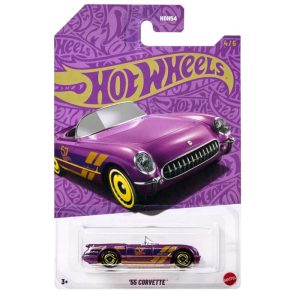 Hot Wheels 57Th Anniversary Purple And Gold Series, '55 Chevroltte Corvette