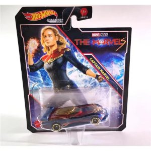 Hot Wheels - Character Cars Marvel The Marvels, Captian Marvel