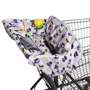 J.L. Childress - DC Comics Batman Shopping Cart & High Chair Cover for Baby to Toddler
