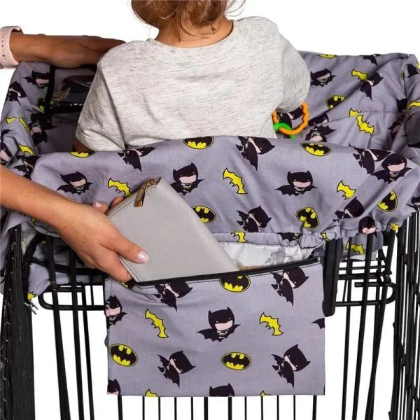 J.L. Childress - DC Comics Batman Shopping Cart & High Chair Cover for Baby to Toddler
