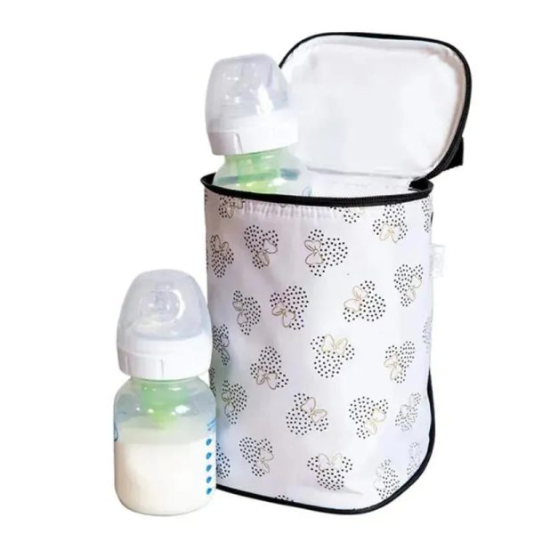 J.L. Childress - Disney Baby TwoCOOL Double Bottle Cooler, Minnie Dot