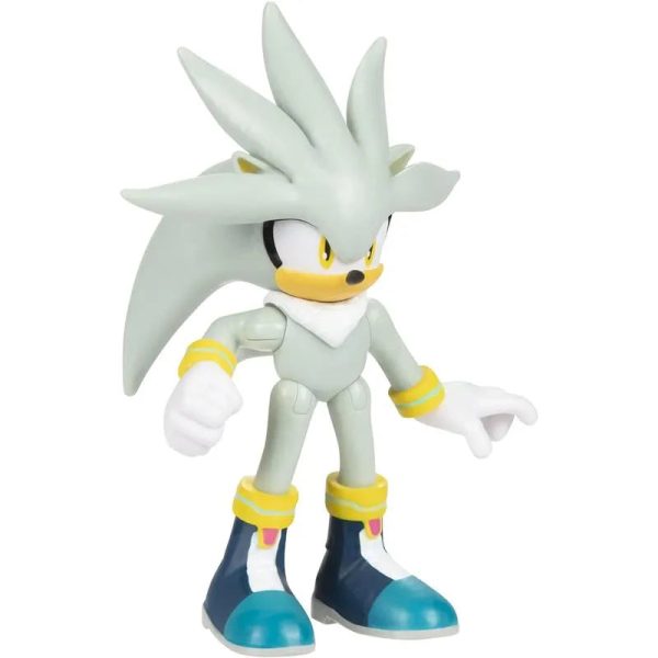 Jakks - Sonic 2.5In Figures Silver