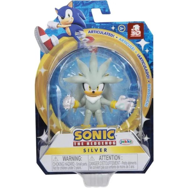 Jakks - Sonic 2.5In Figures Silver