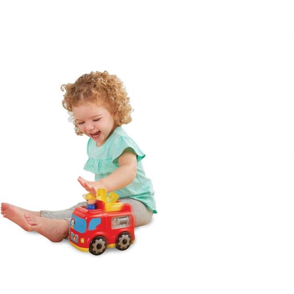 Kidoozie - Press 'N Zoom Fire Engine