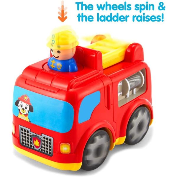Kidoozie - Press 'N Zoom Fire Engine