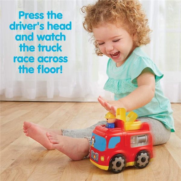 Kidoozie - Press 'N Zoom Fire Engine