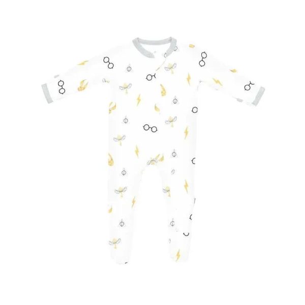 Kyte Baby - Bamboo Baby Zippered Footie In Icon Harry Potter