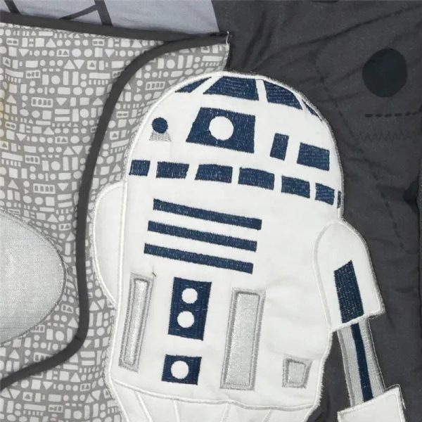 Lambs & Ivy - 3Pk Baby Bedding Set Stars Wars Millennium Falcon